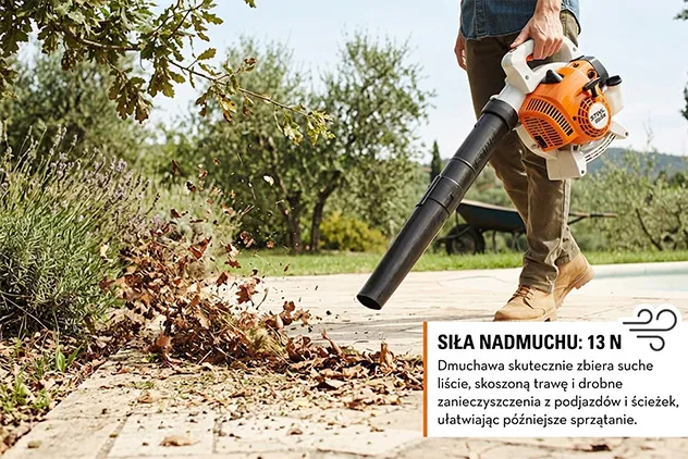 STIHL BG 56 — siła nadmuchu 13 N